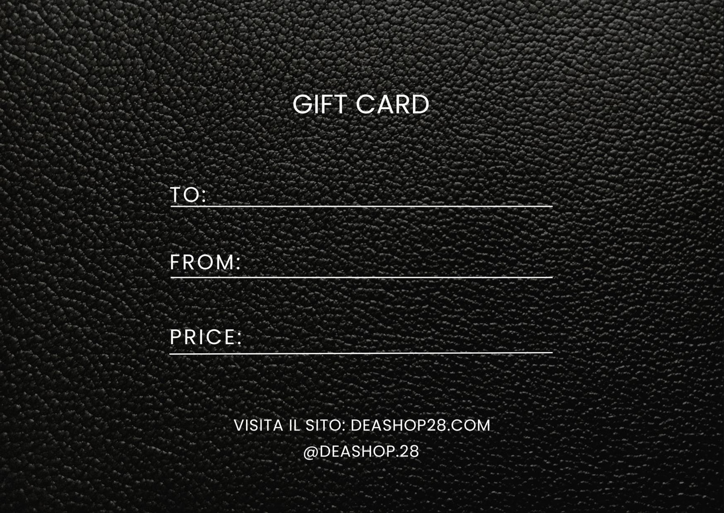 GIFT CARD
