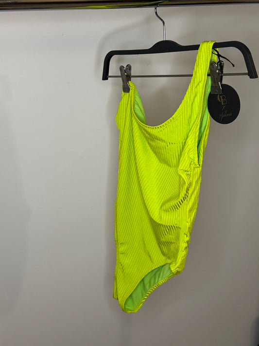 Costume costine intero monospalla